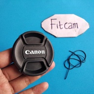 tutup depan lensa lenscap Canon 50mm f1.8 stm 15 45 efm diameter 49mm