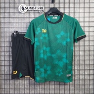 Áo Đá Bóng Không Logo Zenith Rêu - Đồ Thể Thao Đá Banh Bulbal Nam Nữ Cao Cấp