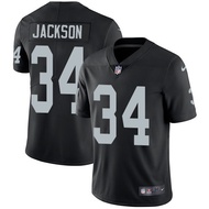 Nfl Rugby Jersey Las Vegas Raiders Las Vegas Raiders No. 34 Bo Jackson Jersey