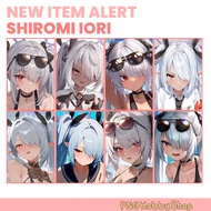 (NEW UPLOAD) Shiromi Iori Blue Archive Anime Photocards and Keychains - PNG Hobby Shop