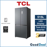 TCL TR-C515AGP 515L Inverter Multi Door Refrigerator Fridge Peti Sejuk