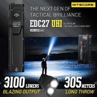 FL016 NITECORE EDC27 UHi 3100 Lumen Ultra Slim High Performance EDC Flashlight with Retractable Keyc