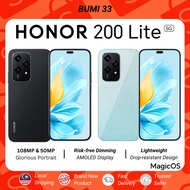 HONOR 200 Lite 5G 16(8+8)GB+512GB Smartphone 108MP & 50MP Portrait I Risk-free Dimming AMOLED Displa