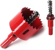 Utoolmart Bimetal 40mm/1.57" Hole Saw Drill Bit, 25mm/1" Cutting Depth Drill Sheet Metal Drywall Cir