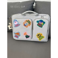 Laptop Bag laptop bag 15.6 inch Go Girl Go Go Go®Genuine Cartoon Monster Sticker Computer Bag Suitab