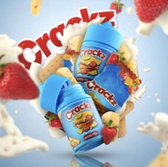 Liquid freebased CRACKZ strawberry cheese crackerz