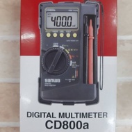 ดิจิตอลมัลติมิเตอร์ (Digital Multimeters) SANWA  รุ่น CD800a
