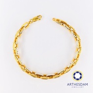 Arthesdam Jewellery 916 Gold Link Chain Bracelet