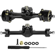 Gandar Depan dan Belakang RC SCX30 untuk Peningkatan 1/30 Axial SCX30 RC Crawler (Hitam)