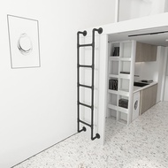 MOLORE | Retro Scandinavian Loft Ladder Iron