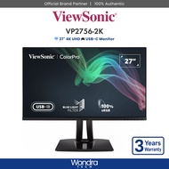 Viewsonic VP2756-2K | 27" 4K UHD | USB-C | Monitor