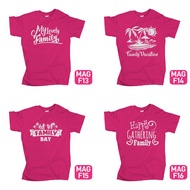 Baju Jersey Family Day - Magenta