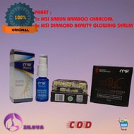 Paket MSI Serum Gold dan Bamboo Charcoal