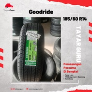 Goodride 185/60R14 Tayar Baru (Installation) 185 60 14 New Tyre Tire TayarGuru Pasang Kereta Wheel Rim Car