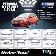 PERODUA MYVI GEN 3 17"~ 24" 1.3 1.5 TYPE ONE SEFETY BAR RACING BAR STABLE BAR STRUT BAR