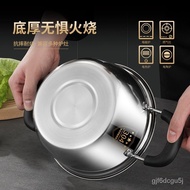 304Stainless Steel Milk Pot Soup Pot Cooking Noodles Small Milk Boiling Pot Mini Pot Instant Noodles Complementary Food