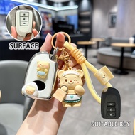 For Toyota Vios 2024 Key Cover Yaris/ Vios/ Ativ 2019-2022 TPU Car Key Case Holder Vios 2024 Accesso