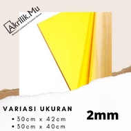 Latest Product Yellow Acrylic Sheet A3 2mm Acrylic Sheet Yellow