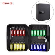 [Bilibili1] Iron Password Key Box Put 20pcs Keys Storage Box for Real Estate Keys Holder , Black, 20