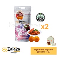 [Bundle of 2] Eureka Chili Crab Gourmet Popcorn Pack 140g