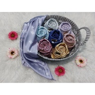 Tudung Bawal Printed/Bidang 50/Satin Premium