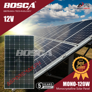 120WATTS BOSCA 5 Year Warranty 120W Solar Panel Mono 120 Watt 12 Volt Pv Solar Module Solar Cell Pan