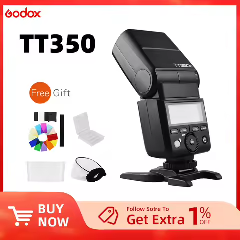 Godox TT350C TT350N TT350S TT350F TT350F TT350O Flash 2.4G HSS TTL Wireless Speedlite Flash for Sony