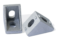(4pcs) Aluminium Profile Corner Bracket - 1720 2028 Gusset Element - Angle Bracket Connector For Alu