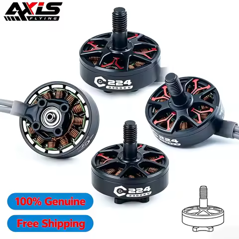 AXISFLYING C224 2204.5 3500KV 4S 2300KV 6S Brushless Motor