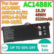 AC14B8K Battery For Acer Nitro 5 AN515 AN515-52 AN515-53 Aspire R3-131T ES1-111 V3-111 AC14B3K AC14B