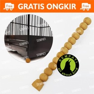 MUTE KAYU KECIL MOTE KAKI TEBOK SANGKAR KANDANG PLECI HELOPED KAKI TEBOK KAYU SANGKAR BURUNG PLECI B