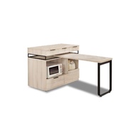 [特價]ASSARI-塔利斯4尺中島型多功能餐桌櫃(寬121x深60x高93c