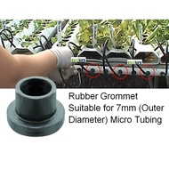 [100pieces] Micro Rubber Grommet for 7mm Micro Tubing (Outer Diameter) Hydroponic NFT Fitting WM401