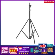 [sgstock] Neewer Heavy Duty Light Stand 10 Feet/3 Meters Adjustable Spring Cushioned Metal Photograp