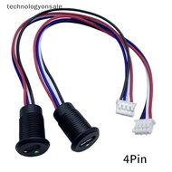 [TEC] TYPE-C 4P High Current Charging Soet With Wire Light USB TYPE-C Female Type C Waterproof Femal