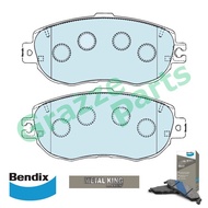 Bendix Metal King Titanium Disc Brake Pad Front for DB1419 Lexus GS300 GS400 IS200 IS250 IS300 LS400
