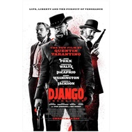 Django Unchained Movie Poster X X This Is a Certified Print with Holographic Sequential Numbering Fo