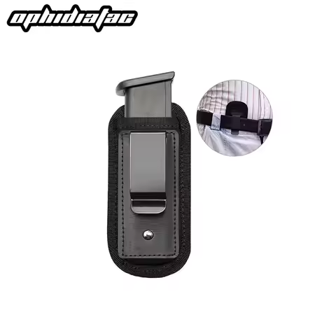 OPHIDIAN Nylon Magazine Pouch Holster Pistol 9mm Concealed Carry Mag Case with Clip Glock 19 21 92 H