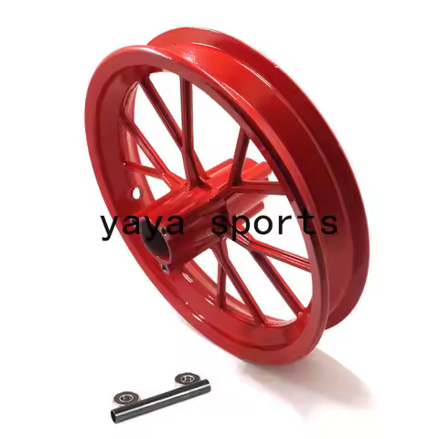 Mini Moto Pocket Bike Front Rear Wheel Hub Rim With Bearinng For Tryre Inner Tube 12 1/2x2.75 Mini D