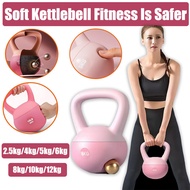Soft Kettlebell 6kg Dumbbell 5kg Women/Men's Anti-slip With Cushioning Kettlebell Soft Fitness Equip