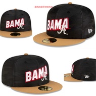 Baseball Cap New Era Alabama Crimson Tide 9FIFTY Adjustable Cap Flat Brim Outdoor Casual Unisex Yell