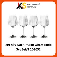 Set of 4 Nachtmann Gin glasses & Tonic Set/4 102892