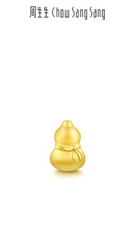 Chow sang sang 999 Gold Gourd charm 周生生 999 金葫芦吊坠