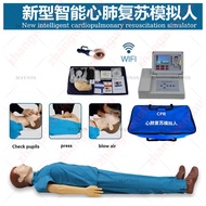 ‌Adult Half-Body CPR Training Manikin with AED Trainer