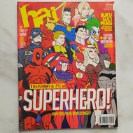 Majalah Hai 11 Januari 2016 : Film Superhero DC Marvel - JKT48 - Chloe G.Moretz