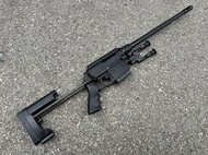 二手　ARES MSR-WR 快拆式 全金屬 手拉空氣狙擊槍 黑色 附槍箱 售價12000元