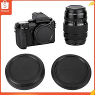 andoer.sg-SIP Body Cap and Rear Lens Replacement for Fujifilm GFX50S GFX50R GFX100S 100II GFX Camera