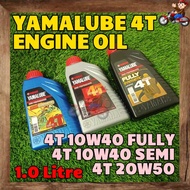YAMALUBE SEMI SYNTHETIC 10W40 / FULLY SYNTHETIC 10W40 /4T 20W50 /MINYAK HITAM ENGINE OIL FOR LC135 Y15 RS150 EX5 Y125ZR