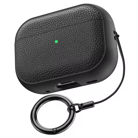 Litchi Leather Case For AirPods 4 3 2 1 Business Earphones Cases For Apple AirPods Pro 1st 2nd Gen C