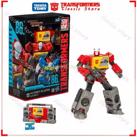 In Stock Transformers Toys Studio Series SS-86-25 Autobot Blaster&Eject Classic Action Figures Cyber